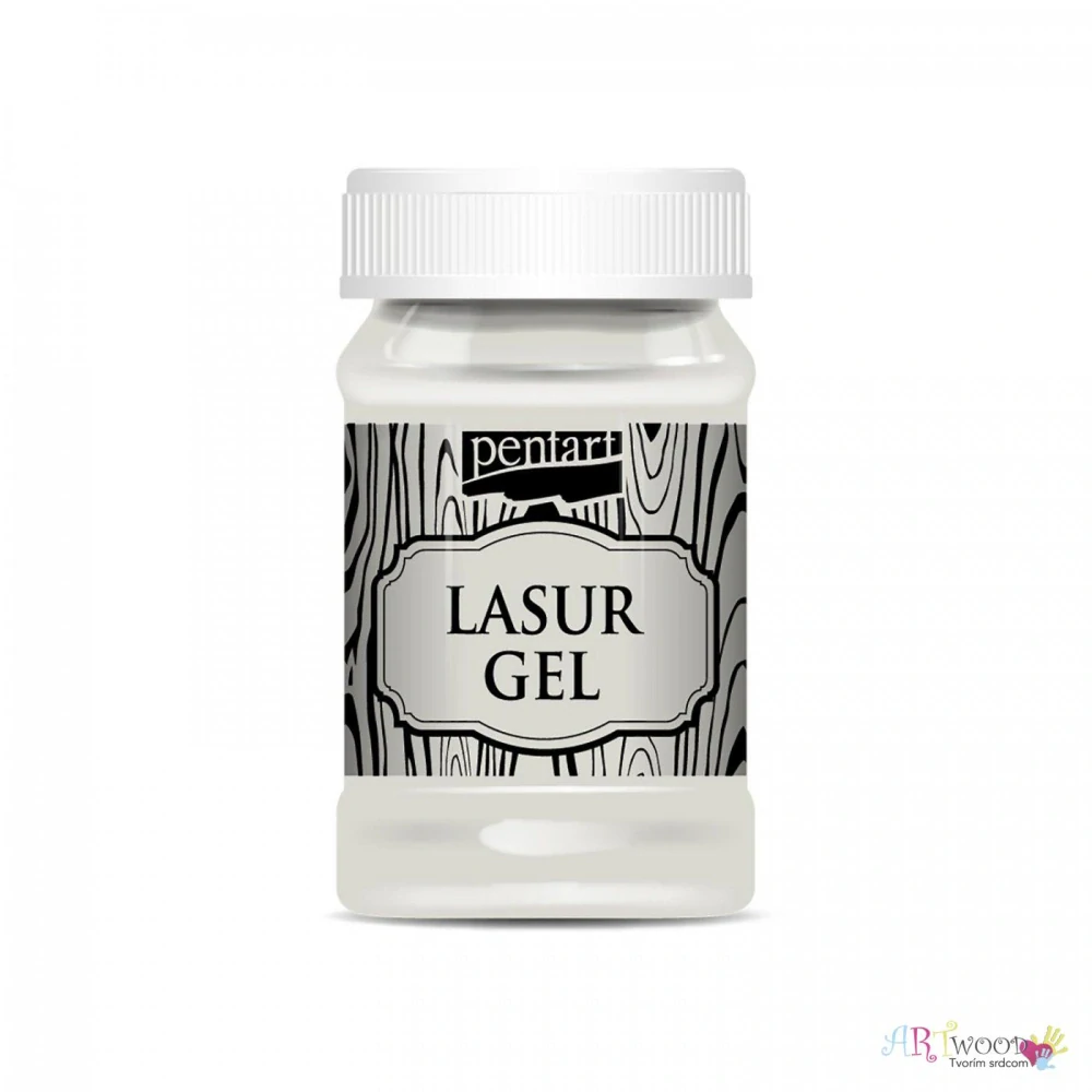 Lazúrový gél 100ml- biely