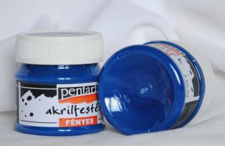 PENTART akrylová farba, matná, 50 ml -modrá