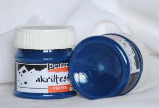 PENTART akrylová farba, matná, 50 ml -tmavomodrá