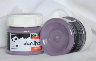 PENTART akrylová farba, matná, 50 ml -tmavofialová