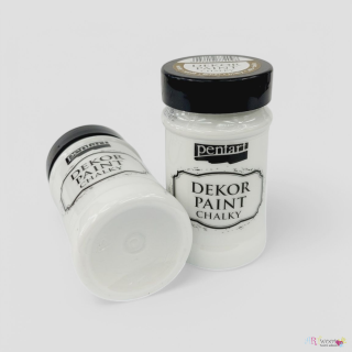 Decort Paint Soft 100ml-biela