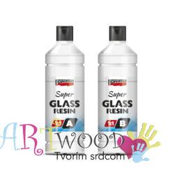 Dvojzložkový super lak na báze umelej živice /1:1/, 2x250ml