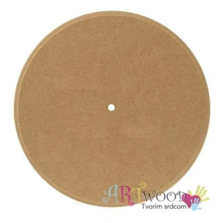 Základ pre hodiny kruh, 50 cm/ 7 mm, MDF